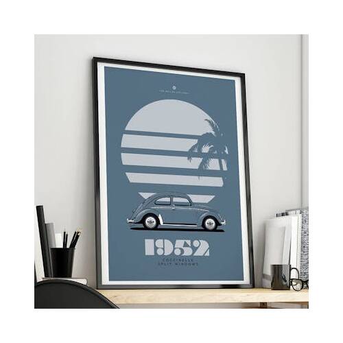 En double file - Affiche