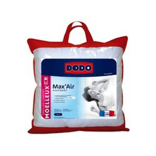 Dodo - Oreiller moelleux 60x60 cm MAX'AIR