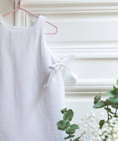 Gigoteuse en coton bio fabriquée en France.