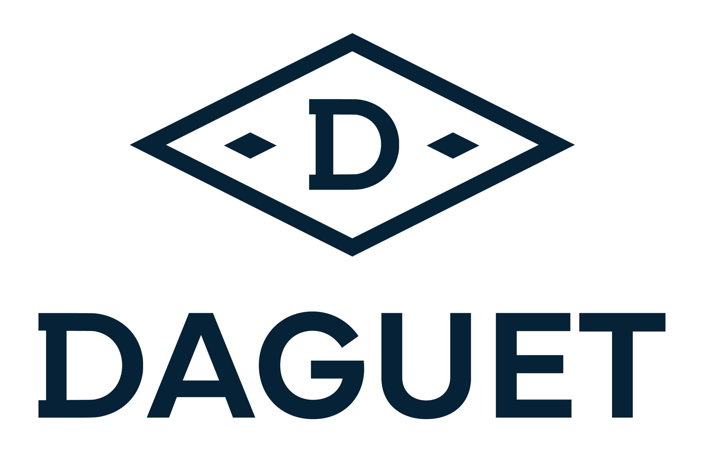 Logo de la marque Daguet fabricant français de sacs, ceintures et accessoires.