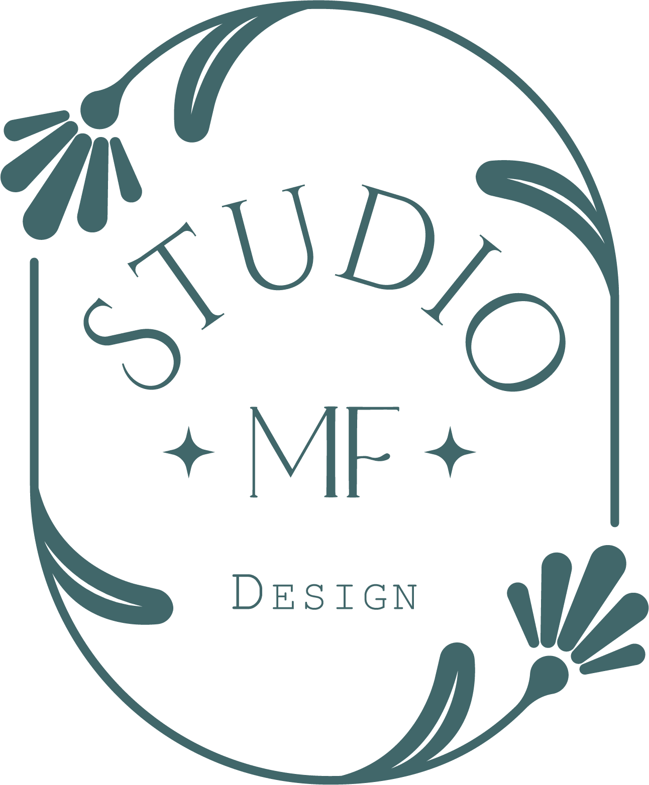 Logo de la marque Studio MF fabricant de décorations et accessoires fabriquées en France