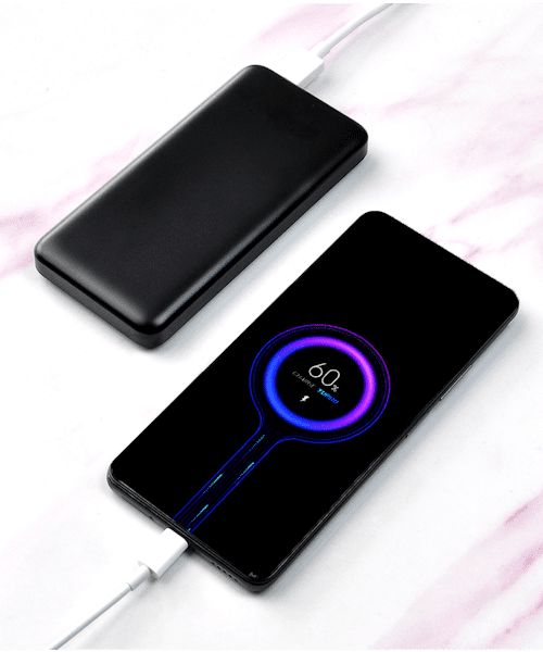 Photo d'une batterie externe fabriqué en France par Meaning Crafters.