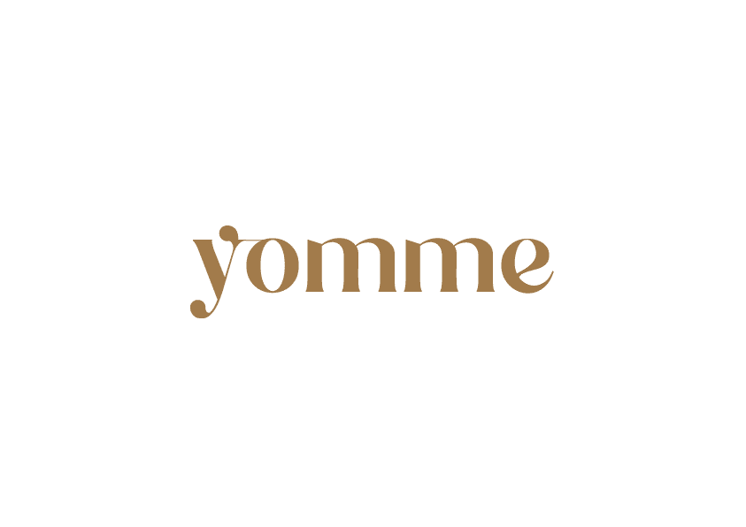Logo de la marque Yomme fabricant de vêtements homewear pour femme fabriqués en France.