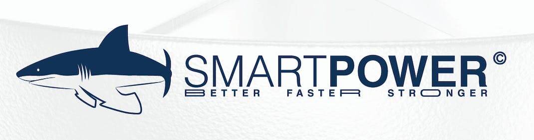 Logo de la marque SMART POWER fabricant de chaussures de sport et baskets fabriquées en France.