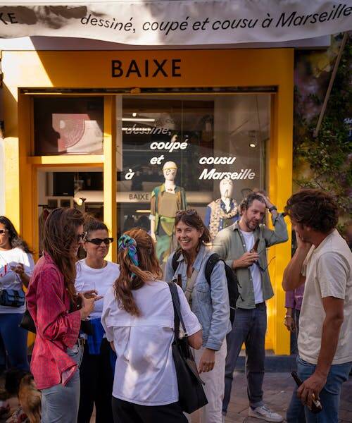 Boutique de la marque Baixe situé au 63 cours Julien à Marseille.