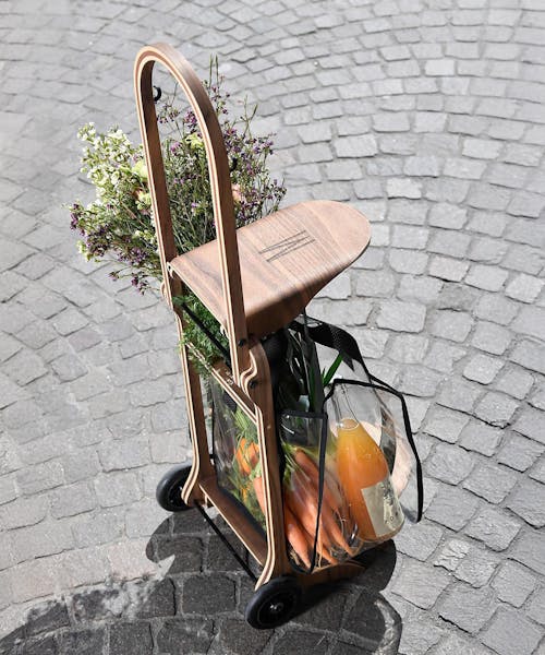 Photo du chariot de cours Le Vic fabriqué en France par Madame de Victorine.