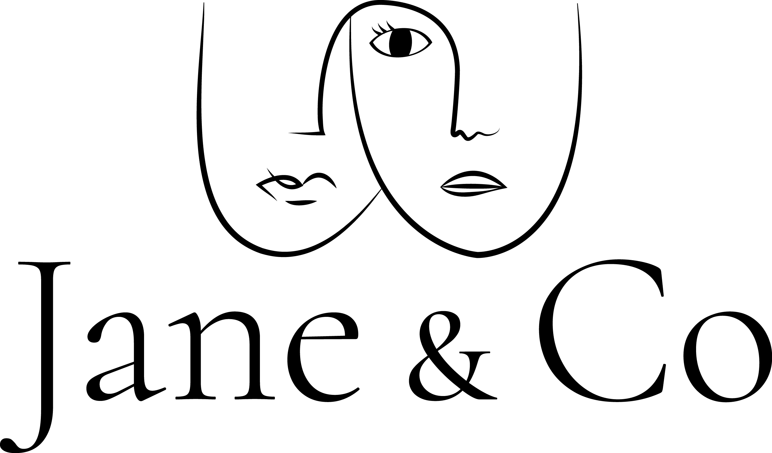 Logo de la marque Jane & Co fabricant de foulards fabriqués en France.
