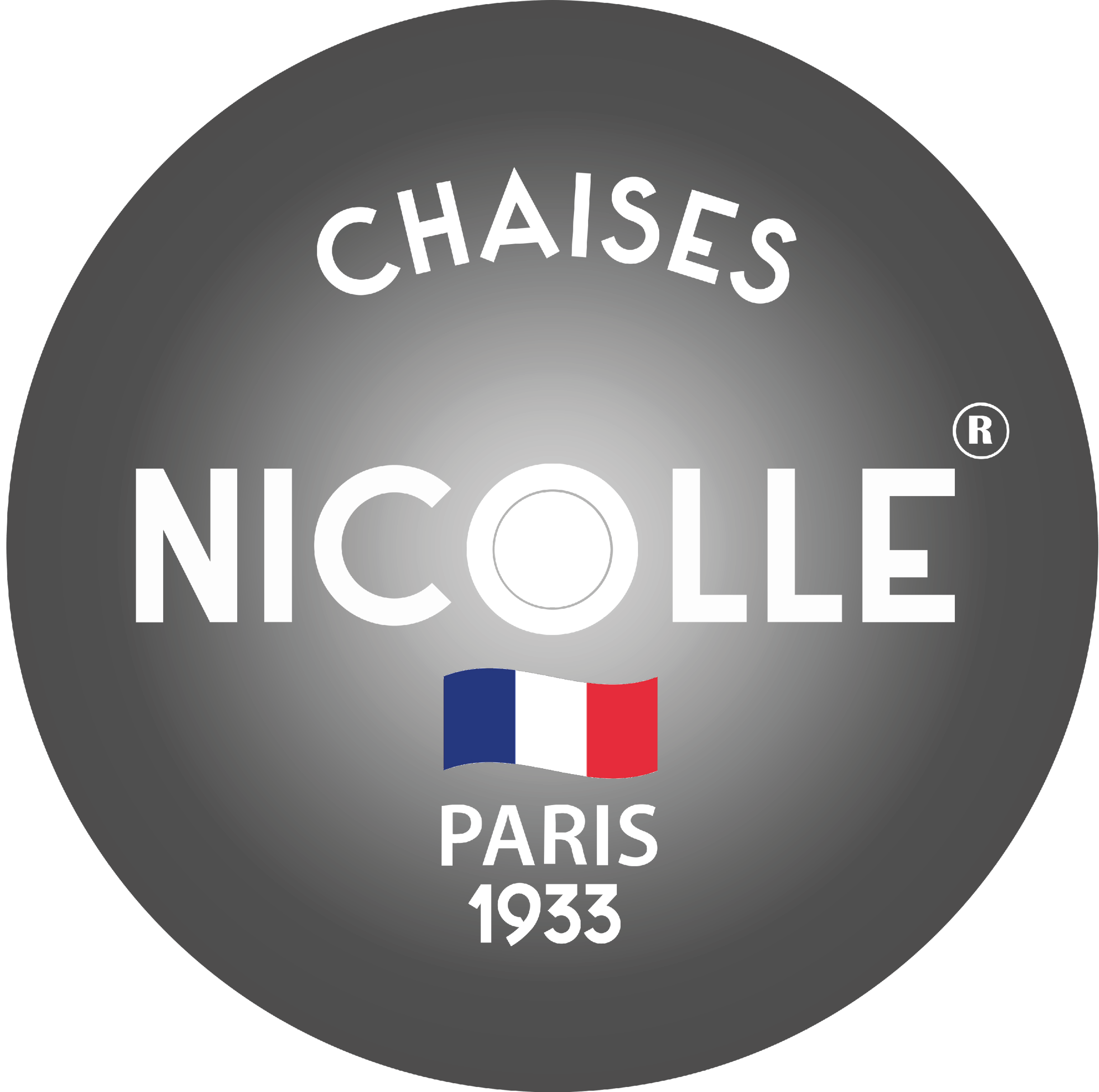 Logo de la marque Chaises Nicolle spécialiste du tabouret, chaise et fauteuil en métal.