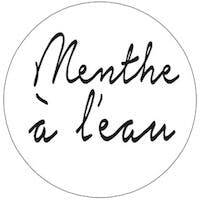 Logo de la marque  Menthe à l'eau  qui proposent des montres fabriquées en France.