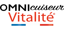 Logo de la marque Omnicuiseur Vitalité fabricant d'appareil de cuisson basse température fabriqué en France.