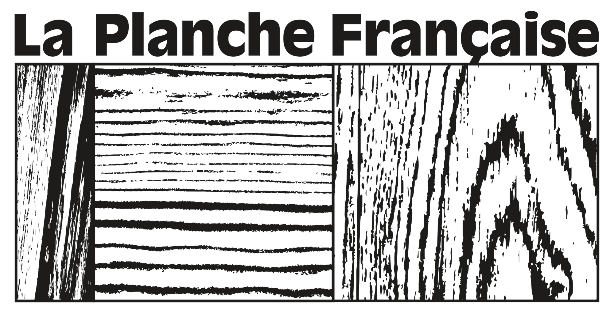 Logo La Planche Française marque de planches à découper et billots en bois de bout fabriqués en France.