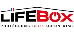 Logo de la marque Lifebox Security, spécialiste français de la sécurité Incendie.