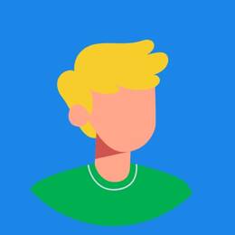 Icone d'un enfant blond.