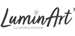 Logo de la marque LuminArt’ fabricant de luminaires français et artisanaux.
