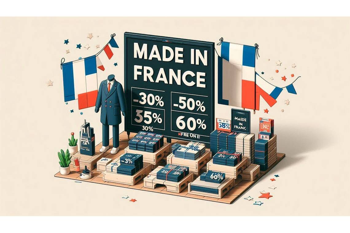Lancement des soldes et promos d'été fabriqués en France.