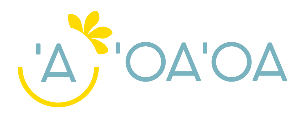 Logo de la marque ‘A ’OA’OA fabricant artisanal de vêtements et linge français pour bébé et enfants.
