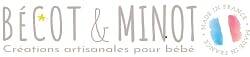 Logo de la marque de Bécot & Minot fabricant d'accessoire et linge de maison fabriqués en France pour bébé.