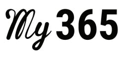 Logo de la marque My 365 fabricant de carnet et papeterie Made in France.