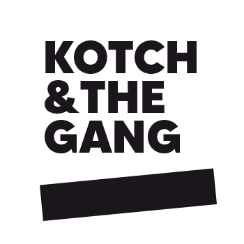 Logo de la marque française KOTCH&THEGANG fabricant de vêtements pour enfants fabriqués en France.