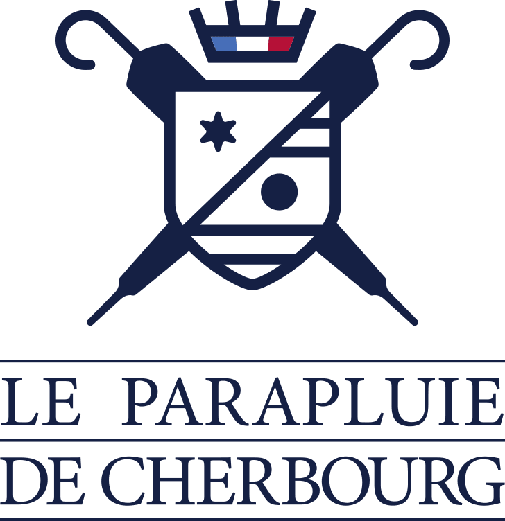 Logo de la marque Le Parapluie de Cherbourg fabricant de parapluie français.
