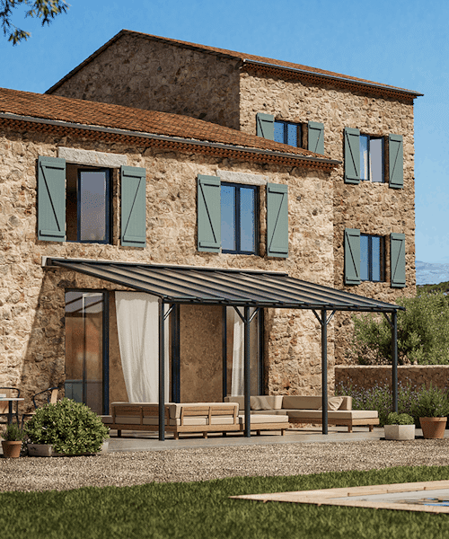 Pergolas en aluminium fabriqué en France par PergoFrance.
