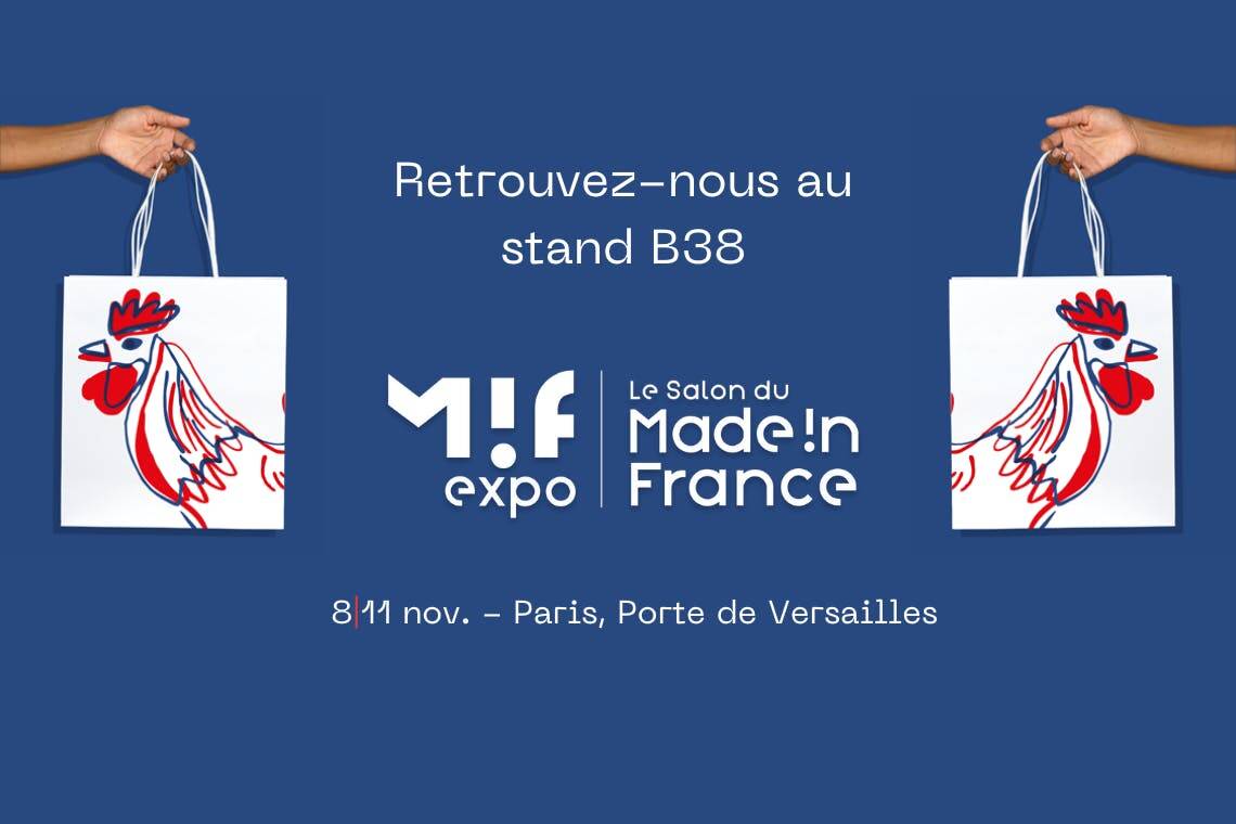 Le Site Du Made in France exposant au mif expo 2024, le salon du made in France.