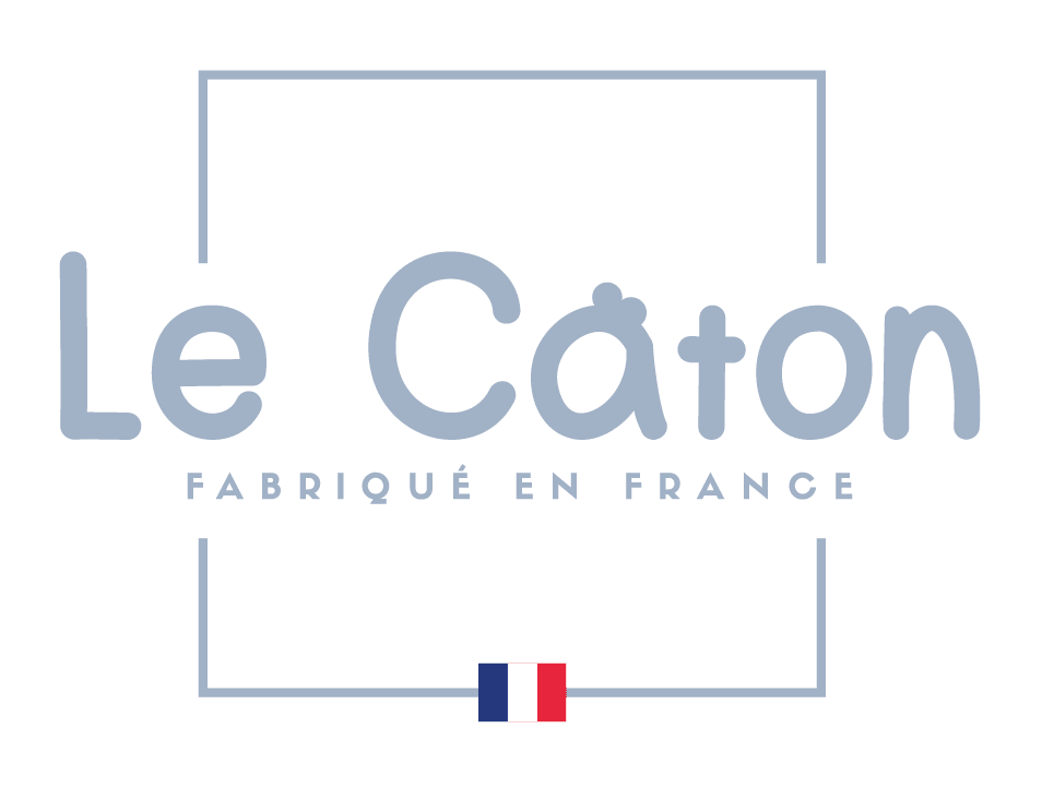 Logo de la marque Le Caton, maison d'édition de livres pour enfants fabriqués en France.