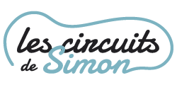 Logo entreprise Les circuits de Simon, fabricant et marque de circuits de voitures Made in France.