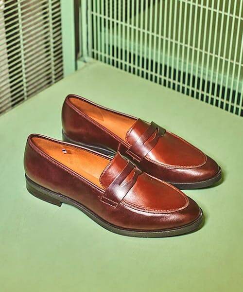 Mocassins marron Eram Flex fabriqués en France pour femme.