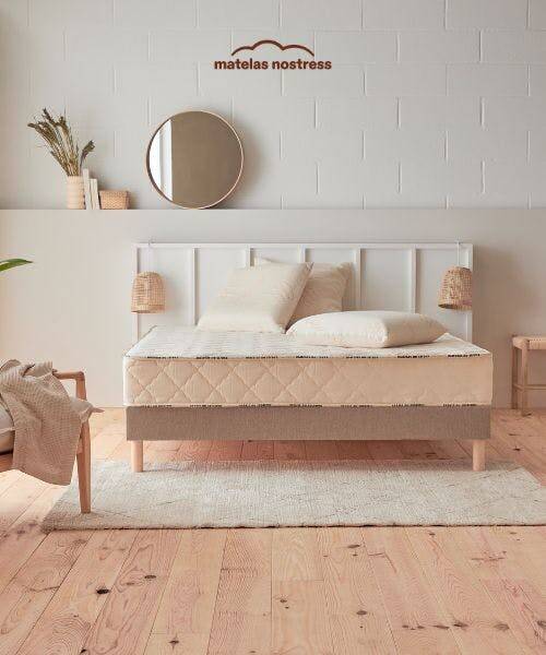 Sommier et matelas fabriqués en France par Matelas No Stress.