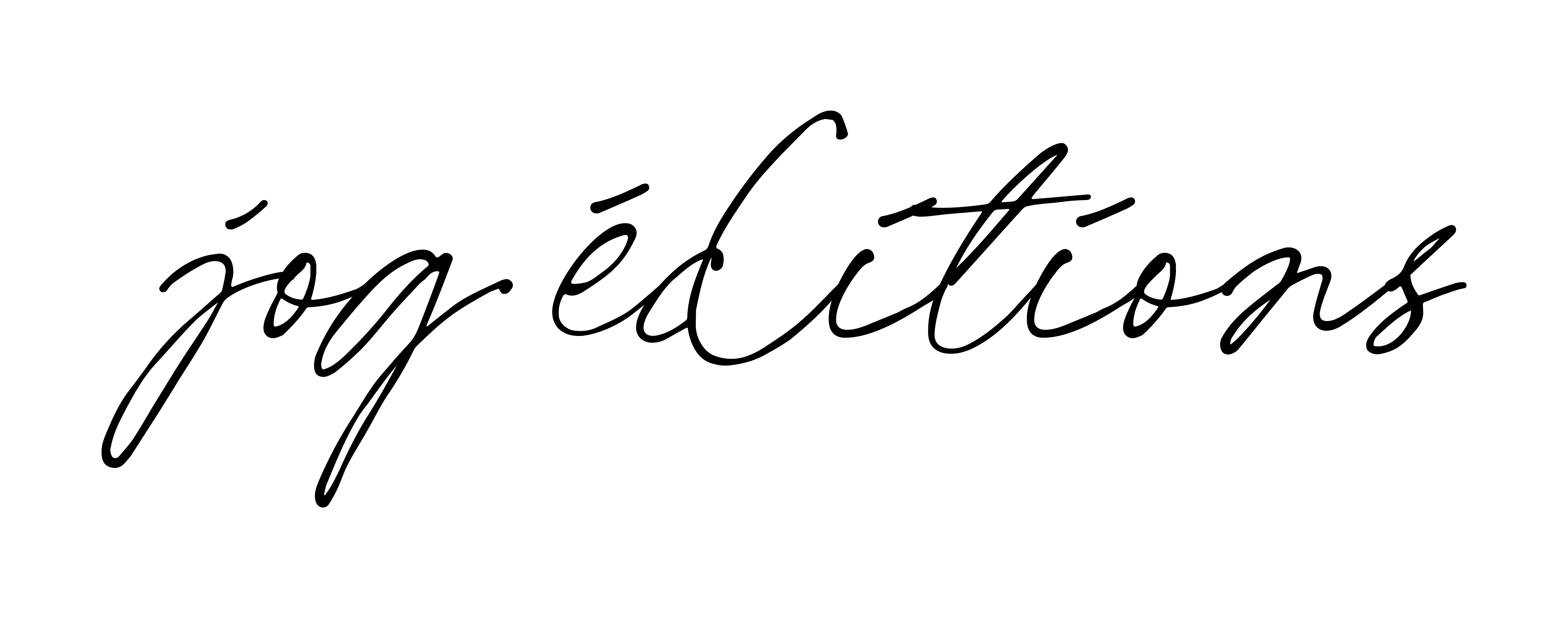 Logo de la maison d'édition JOG, fabricant d'affiches et objets de décoration marseillaise.