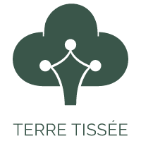 Logo de la marque Terre Tissée fabricant de vêtements et accessoires Made in Occitanie.