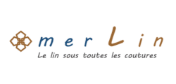 Logo de la marque Merlin fabricant de linge de maison, déco et accessoires de modes fabriqués en France.