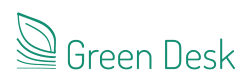 Logo de la marque Green Desk fabricants d'objets du quotidien, fournitures de bureau et cadeaux fabriqués en France.