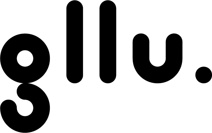 Logo de la marque gllu fabricant d'objets déco et mobiliers fabriqués en France.