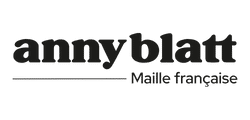 Logo de la marque Anny Blatt fabricant de pulls et gilets en mailles françaises.