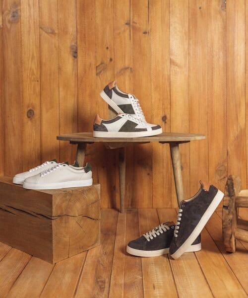 Les trois baskets best Sellers Sessile qui sont réparables, recyclables et fabriquée sen France.