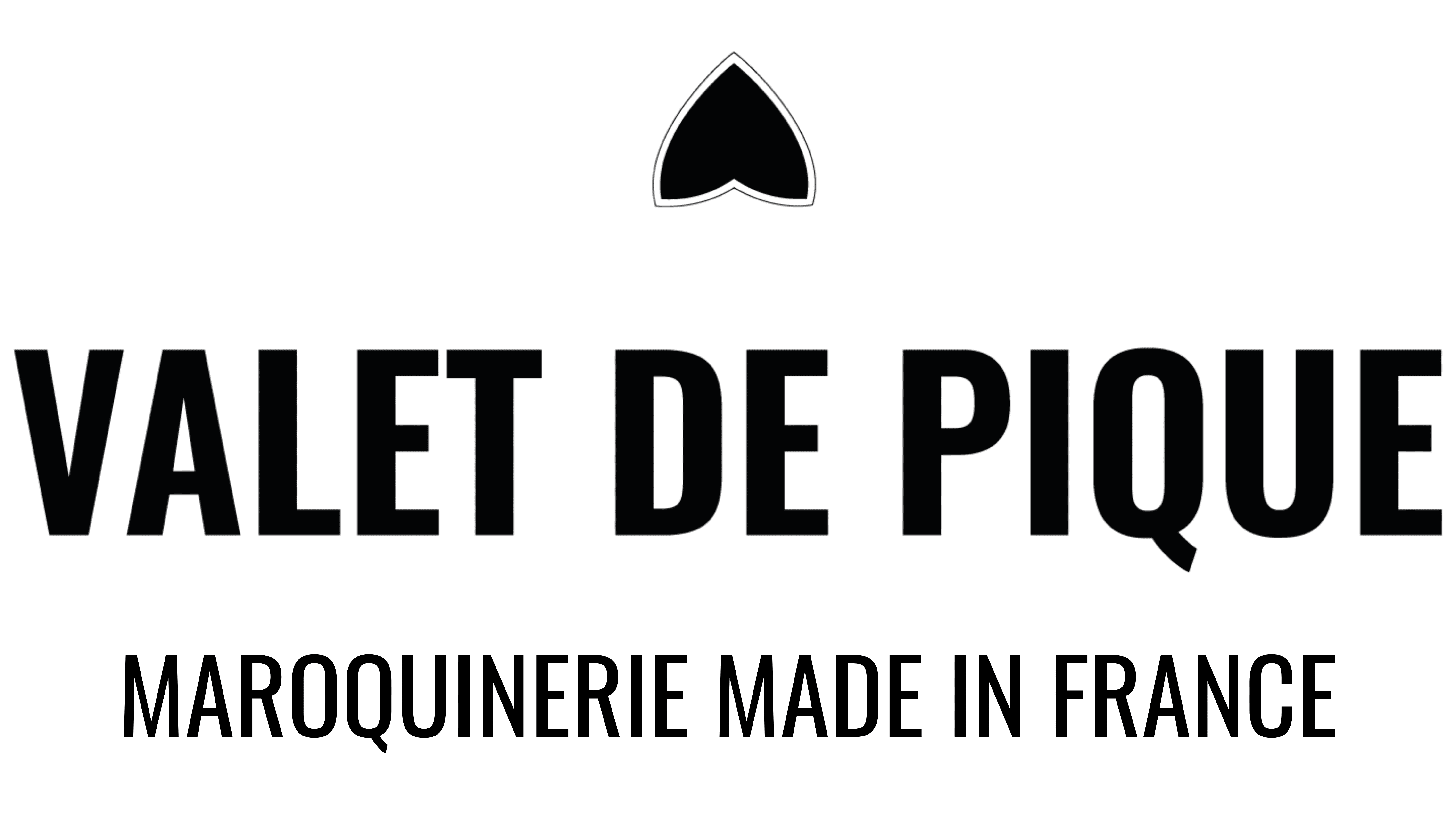Logo de la marque Valet de Pique maroquinier artisanal et français.