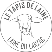 Logo de la marque Le Tapis de Laine fabricant de tapis de yoga et méditation fabriqués en France.