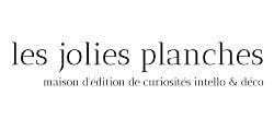 Logo de la marque Les Jolies planches fabricant d'affiches imprimées en France.