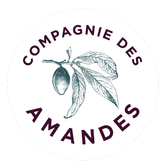 Logo de la marque La Compagnie des Amandes fabricant français d'amandes.