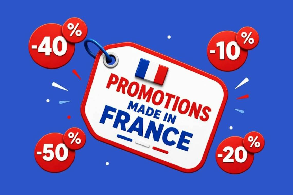 Lancement des soldes et promos d'été 2026 fabriqués en France.