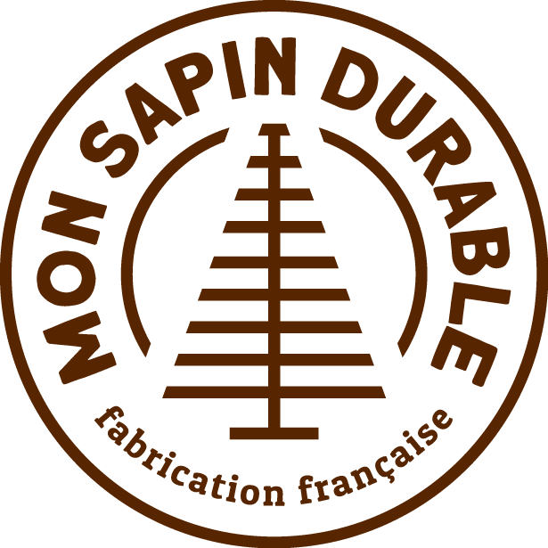 Mon sapin durable, fabrique en France et artisanalement des sapins de Noël en bois