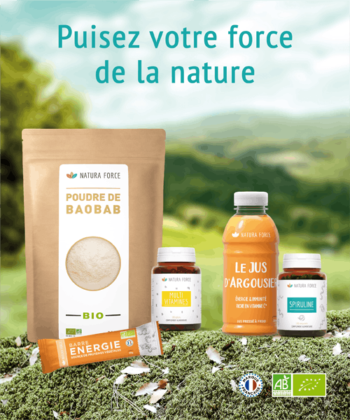 Compléments alimentaires, nutrition et boisson pour rester en forme