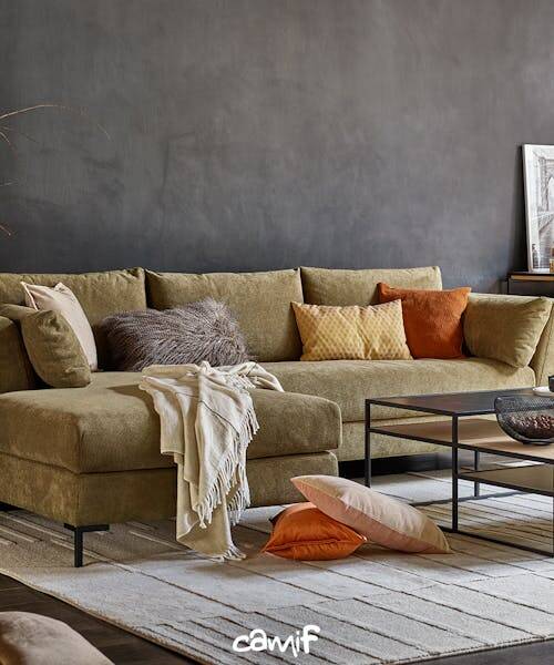 Camif, canapé fabriqué en France et écoresponsable