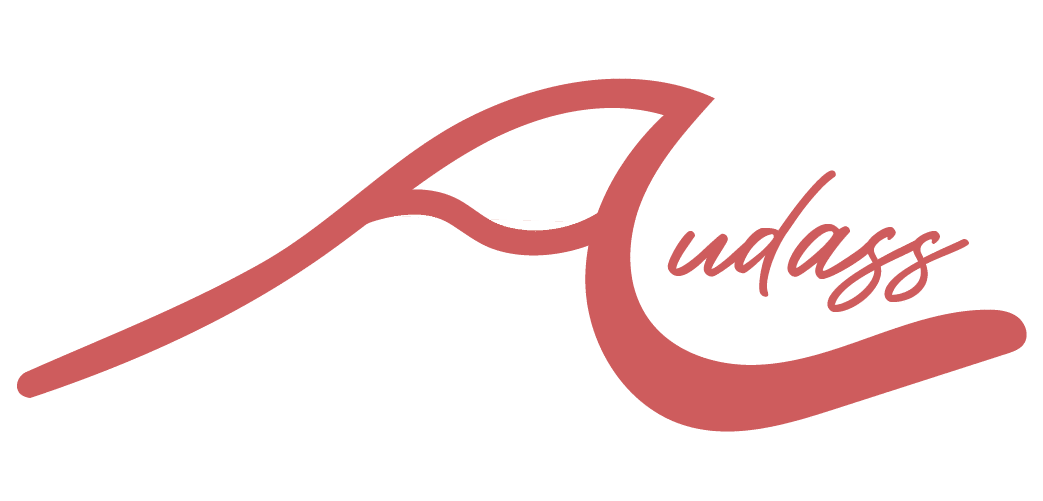 Logo entreprise Audass, fabricant de maillots de bain femme fabriqués en France.