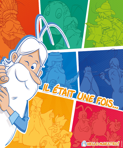 Mastreo, le célèbre héro de la série Il était une fois.