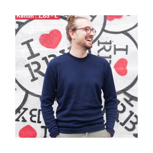 Les 3 tricoteurs - Pull col rond