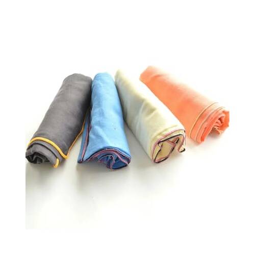 Lot de 4 langes coton bio