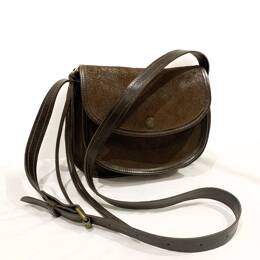 Sac en Cuir Marron Chocolat - Marie